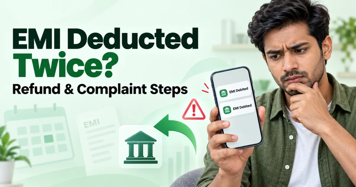 EMI Deducted Twice for a Loan